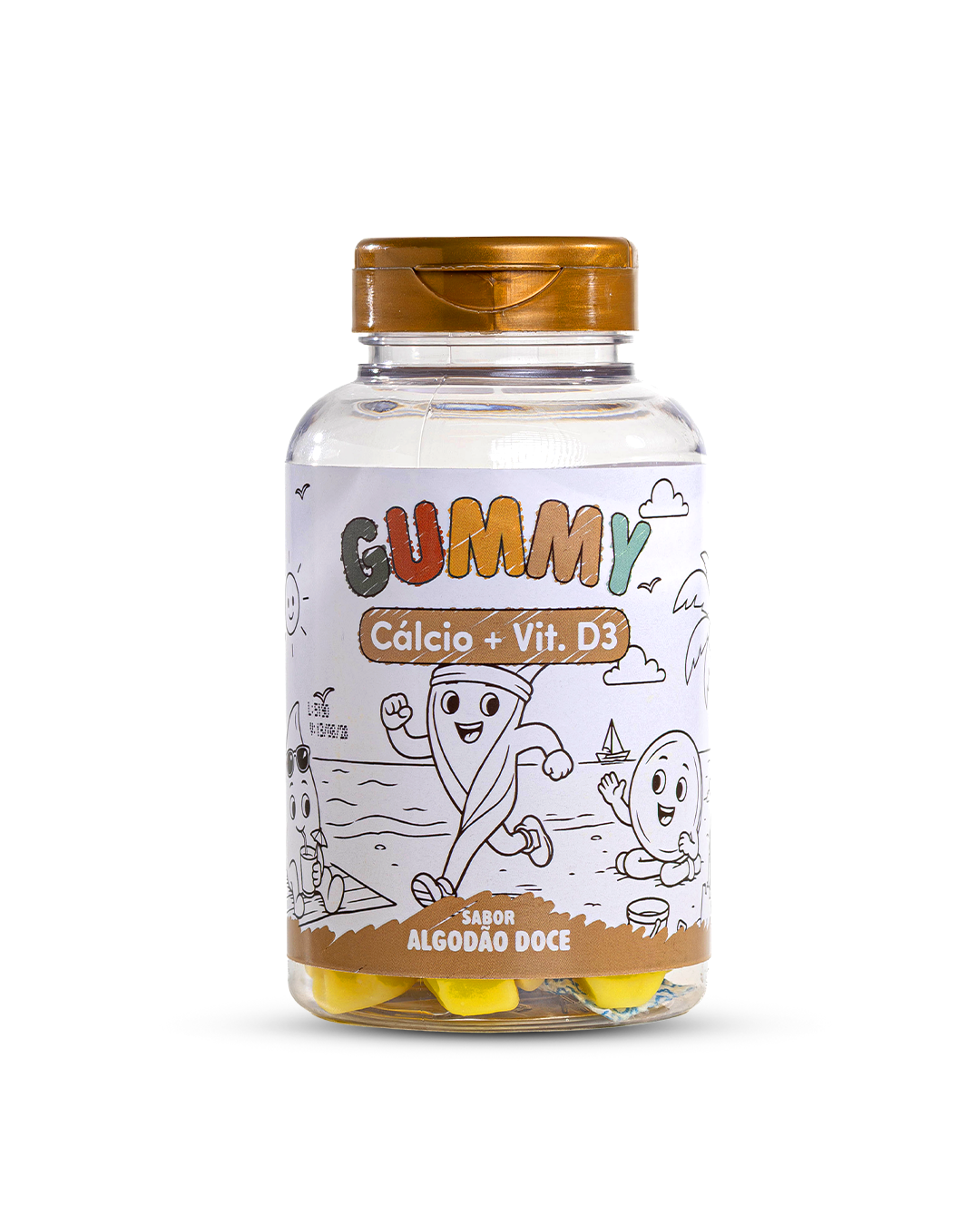 Gummy Cálcio + vitamina D3 Infantil