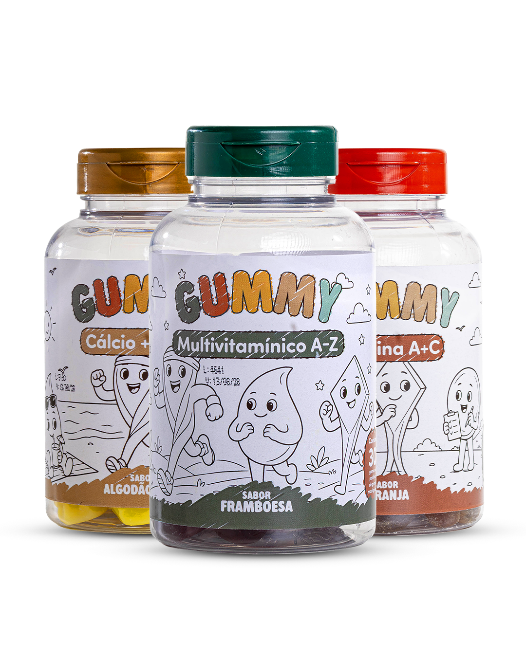 Kit Gummy Cuidado Completo Infantil